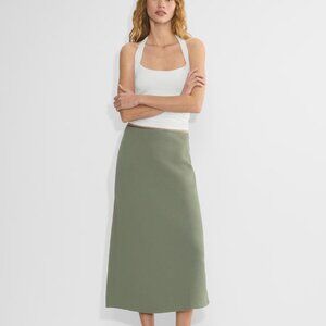Aritzia Wilfred Devotion Skirt Size 6 Sage Green